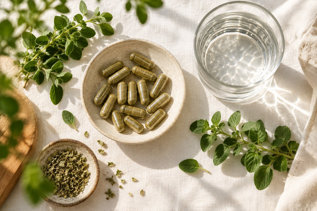 How Oregano Oil Works in the Gut: Carvacrol, Biofilms, and the Format Question