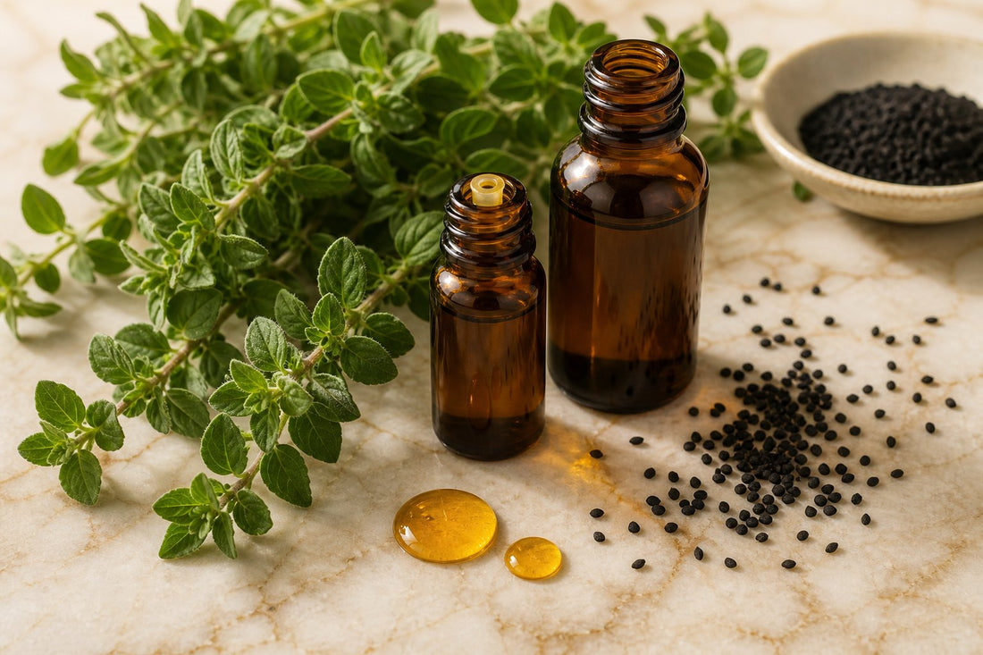 Oregano Oil vs. Black Seed Oil: What Each One Actually Does (And Why Some Formulas Use Both)