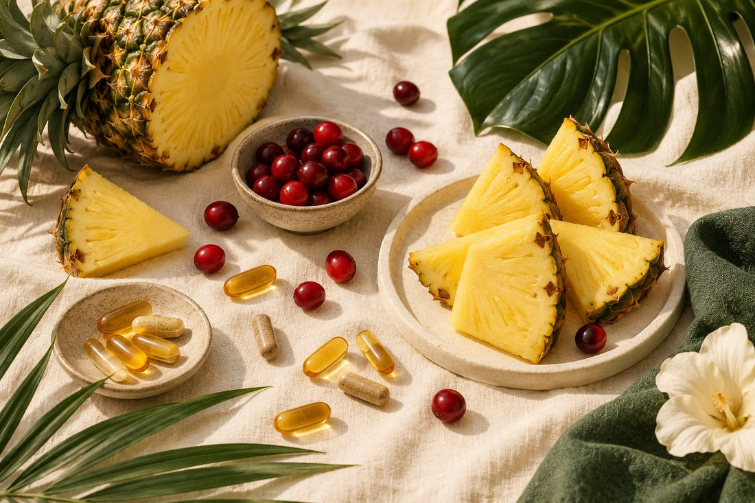 Pineapple Benefits for Women's Hair: The Bromelain and Vitamin C Connection