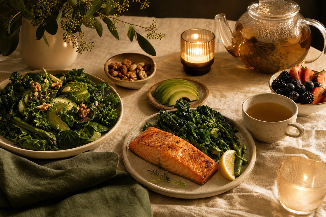 No Food Destroys Cortisol. These 5 Choices Support a Calmer Nighttime Rhythm