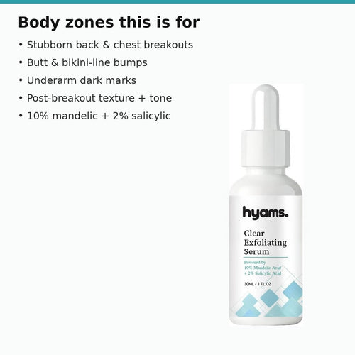 Hyams Clear Exfoliating Serum