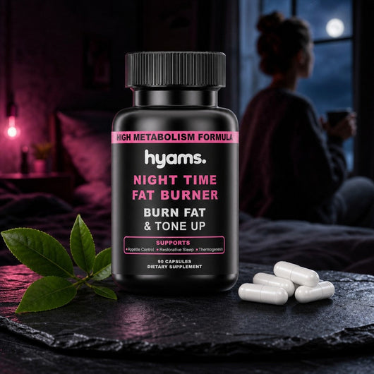 Hyams Night Time Fat Burner - hero