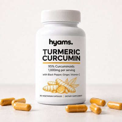 Hyams Pure Turmeric Curcumin 1,000mg